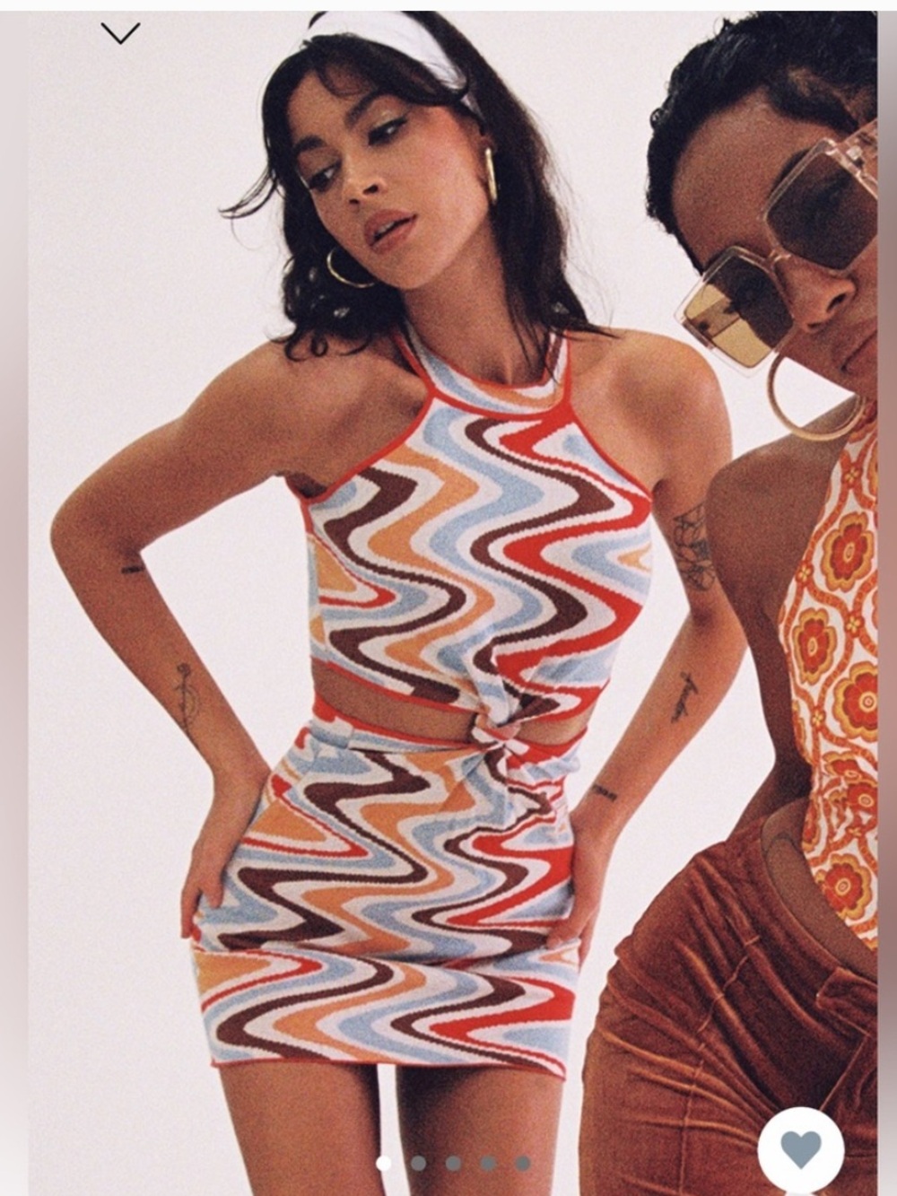 Princess Polly Savannah Knit Cut Out Mini Dress - Picture 5 of 10